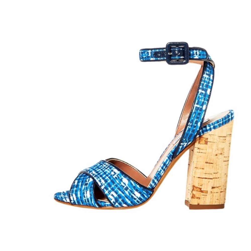 Tabitha Simmons Connie Ankle Strap Block-Heel Women’s Size 8 NWT - Picture 2 of 8